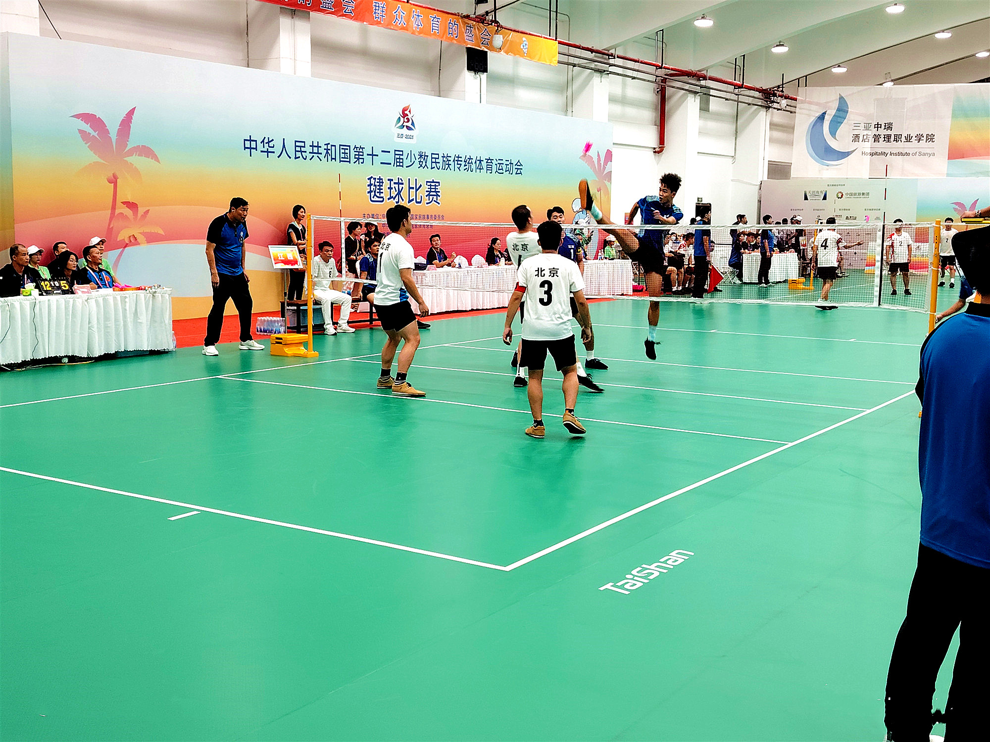 奥运品质｜乐鱼体育各类场地器材亮相第十二届全国少数民族传统体育运动会